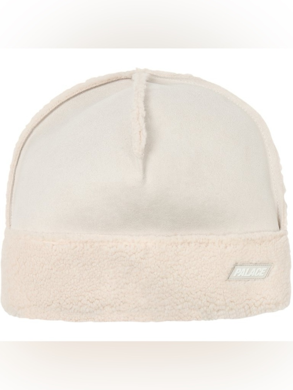 Palace SHEARLING BEANIE SOFT WHITE - Holiday 2024 Men’s Size L/XL Logo